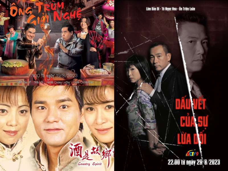 Những bộ phim TVB dự kiến phát sóng trên kênh SCTV9 tháng 8/2023